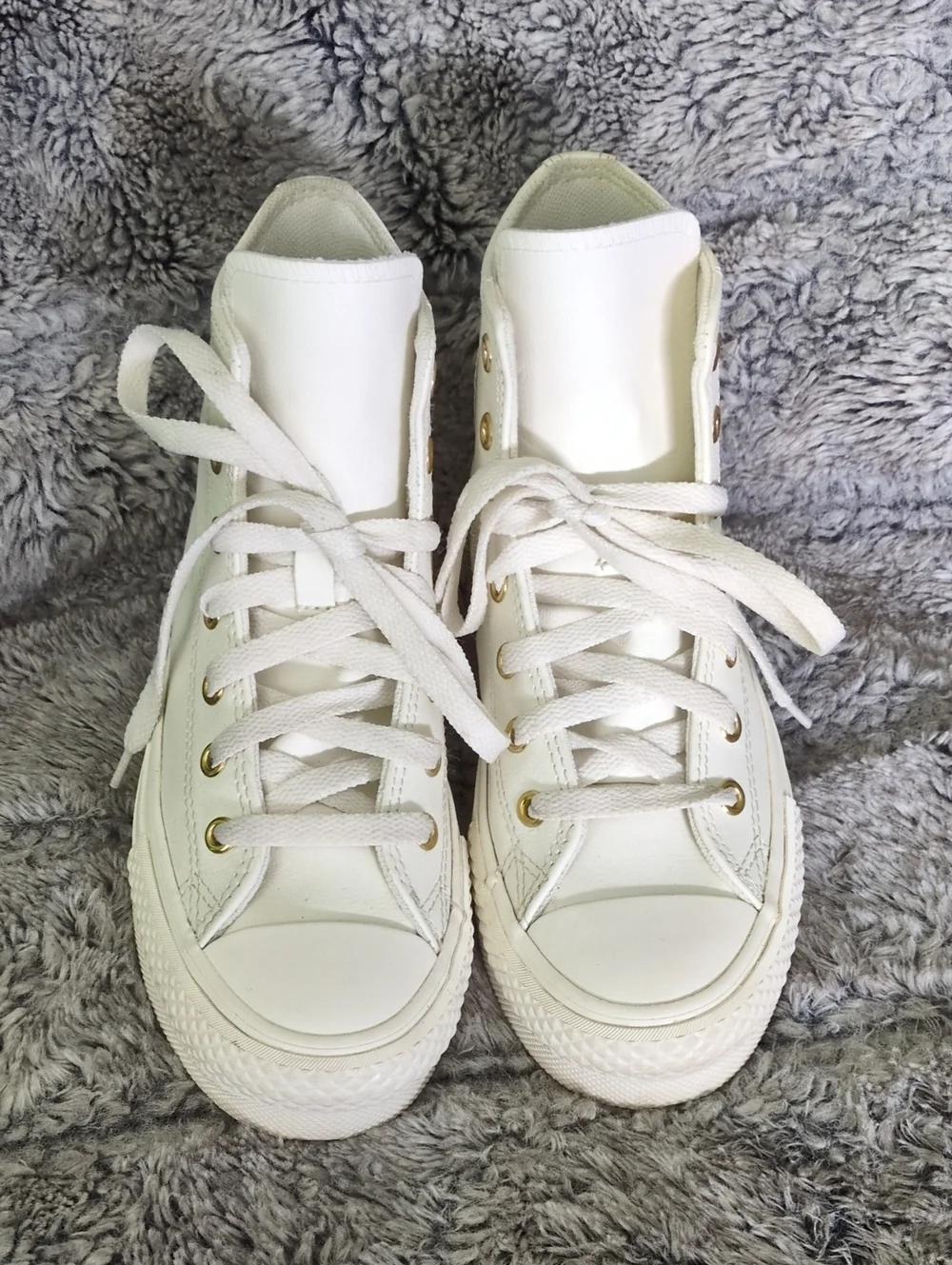 Converse All-Star Chuck Taylor All Star Gold Luxe Kids Size 3.5